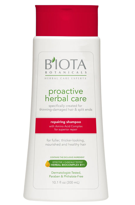 Biota Botanicals Proactive Herbal Care Repairing Shampoo Model #XS-5002309, UPC: 817402010199