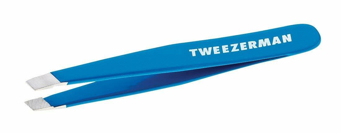 TWEEZERMAN Slant Tweezer Bahama Blue Model #ZW-1230-BHP, UPC: 038097011432