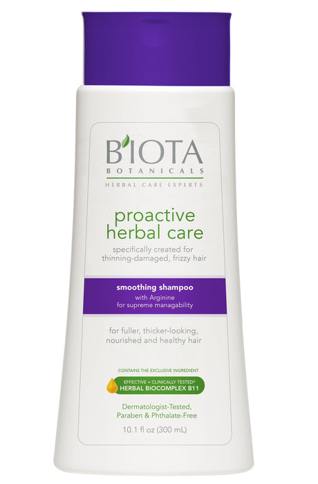 Biota Botanicals Proactive Herbal Care Smoothing Shampoo Model #XS-5002310, UPC: 817402010229