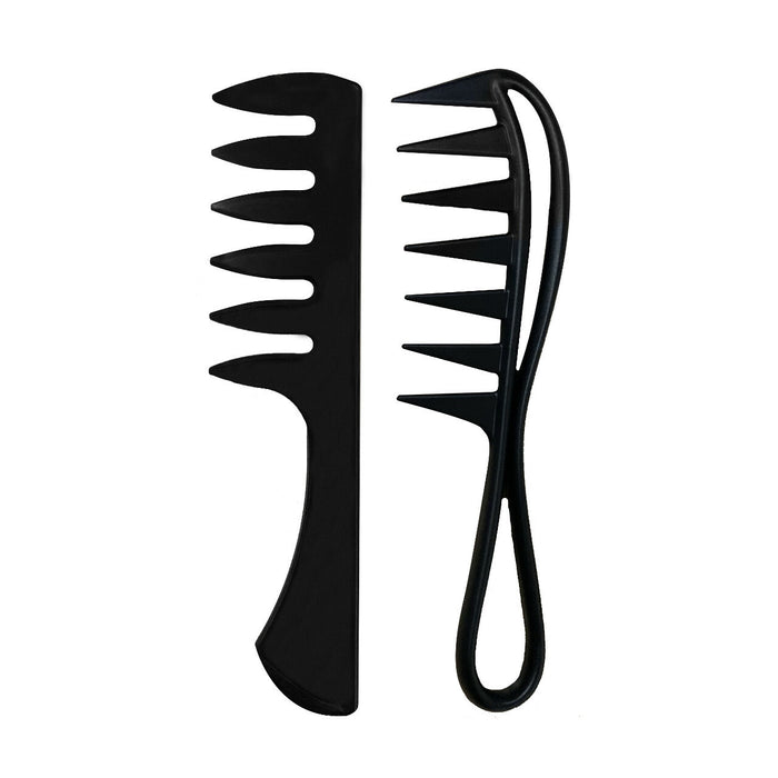 L3VEL3 Hair Styling 2 Piece Comb Set Model #L3-STY056SET, UPC: 850016995841