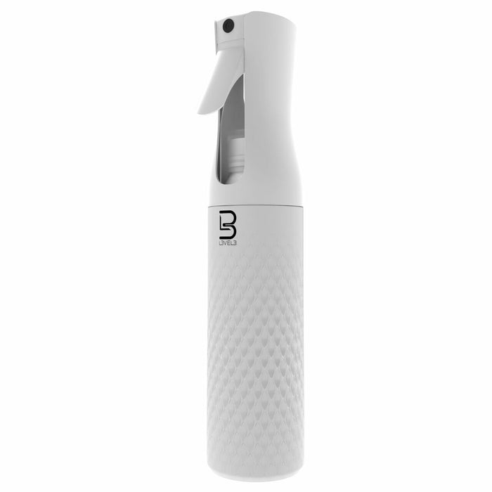 L3VEL3 Beveled Spray Bottle - White 10.14 oz Model #L3-LSB003-W, UPC: 850016995018